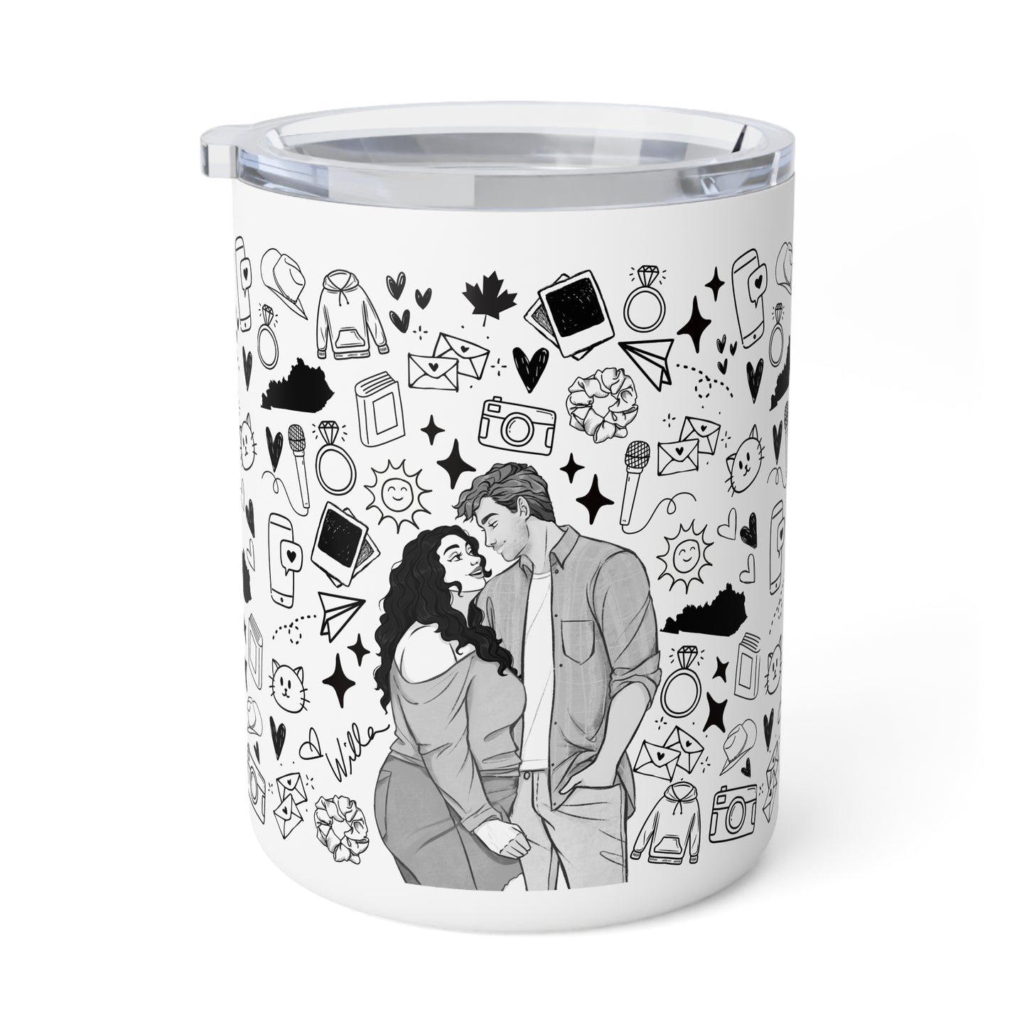 Paige and Cade Insulated Coffee Mug, 10oz
