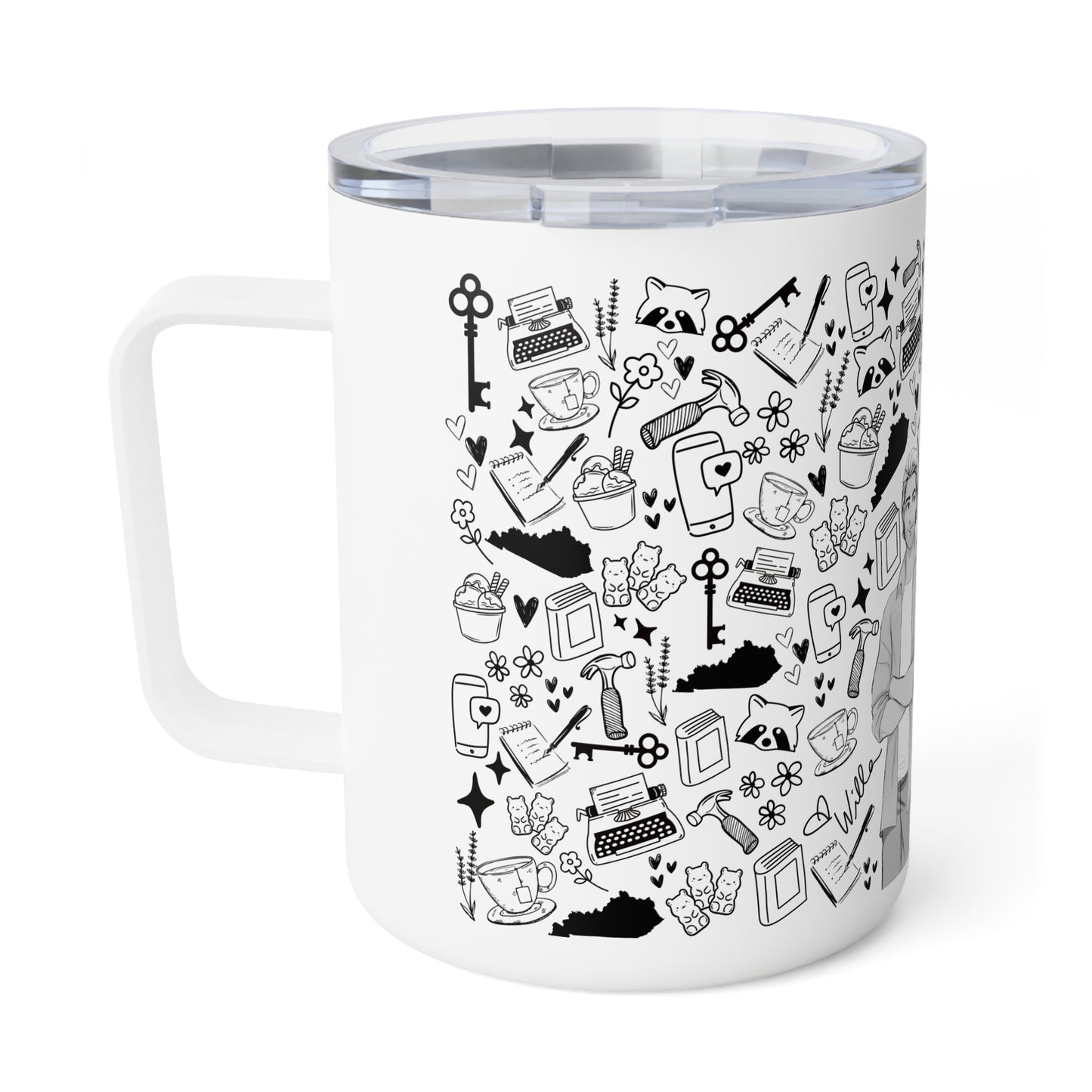 Miles & Mags Insulated Coffee Mug, 10oz